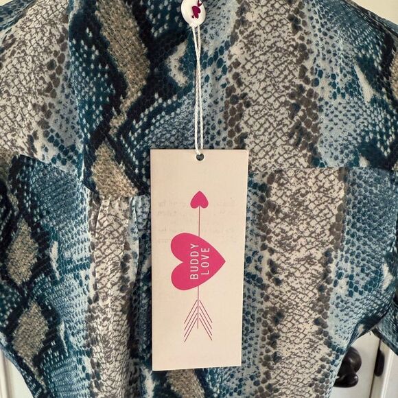 NWT Buddy Love Alba Aquamarine Dress - Picture 4 of 7